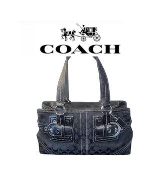 Coach Signature Soho Satchel Shoulder Bag